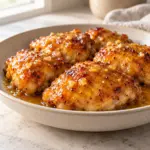 Apricot chicken recipe with Dijon glaze