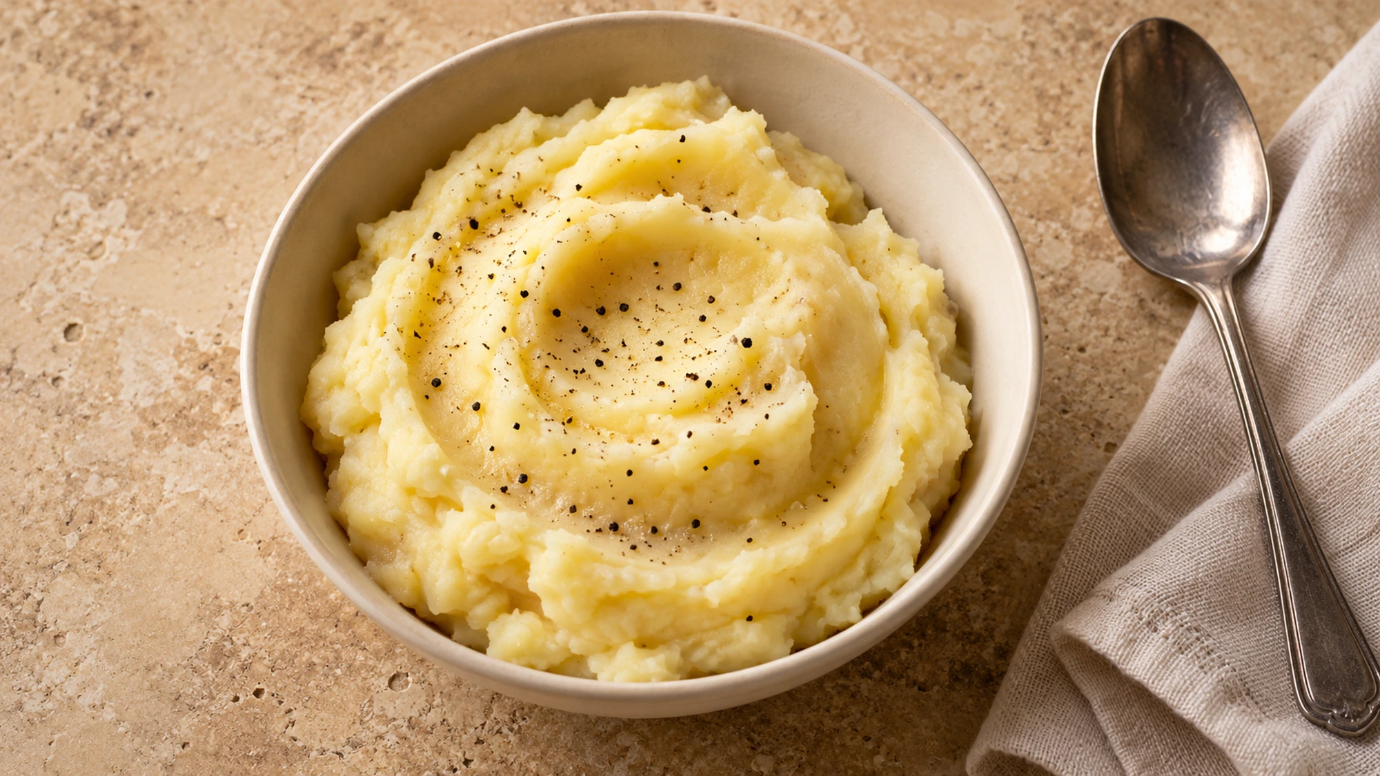 How to make mashed potatoes with a creamy spoonful