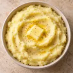 How to make mashed potatoes served in a bowl